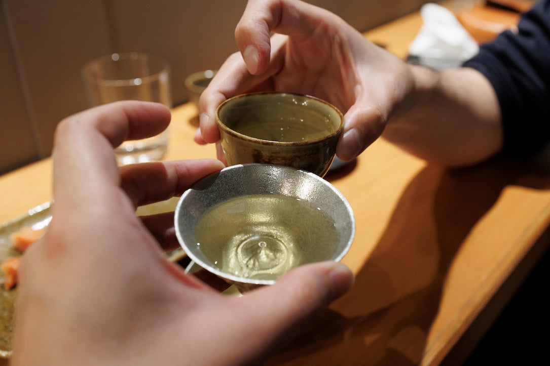 居酒屋で日本酒