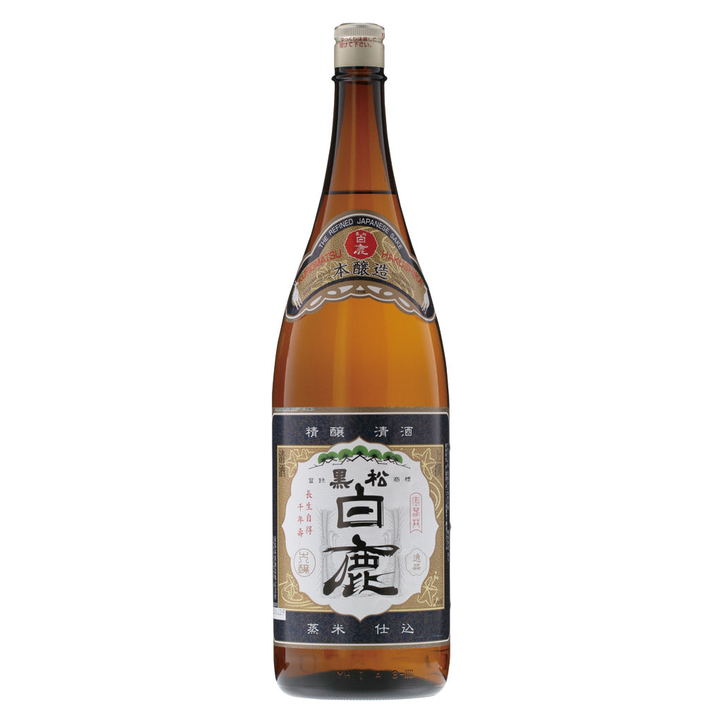 黒松白鹿 上撰 本醸造 1800ml – 酒類ドットコム