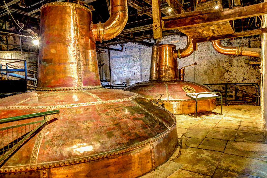 アイリッシュウイスキーの蒸溜器