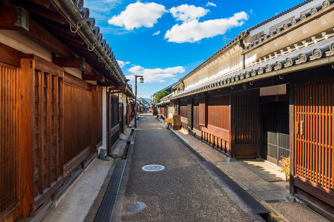 奈良県橿原市、今井町の街並み