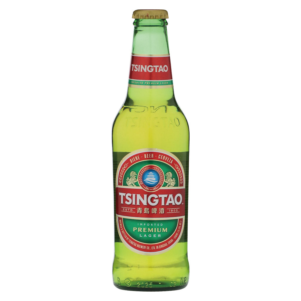 青島ビール　青島啤酒　330ml×24本セット 青島ビール 小瓶 330ml (24本入り) – 酒類ドットコム
