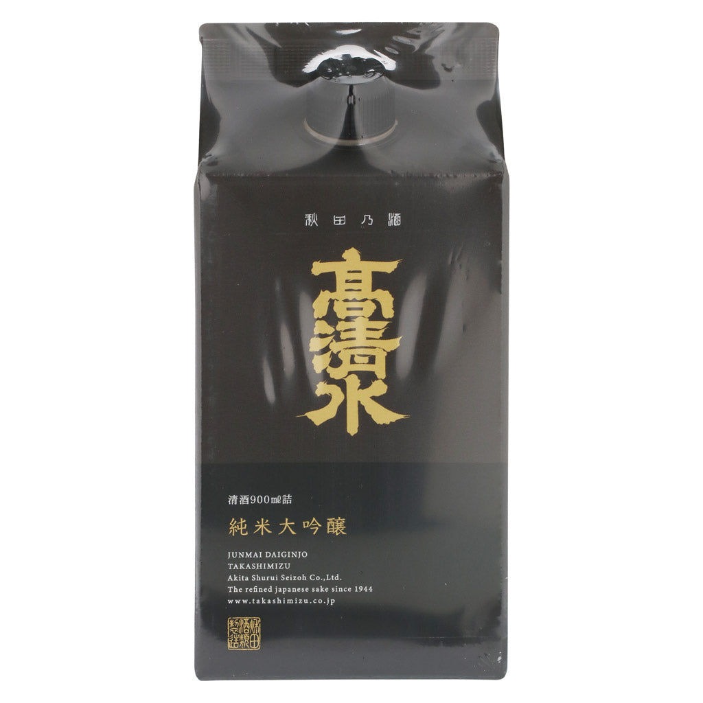 高清水 純米大吟醸 900mlパック – 酒類ドットコム