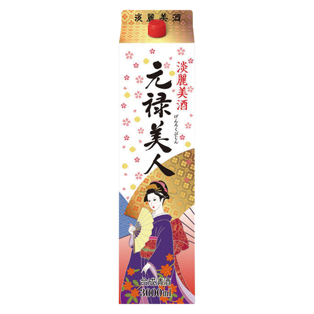 元禄美人 3000mlパック – 酒類ドットコム