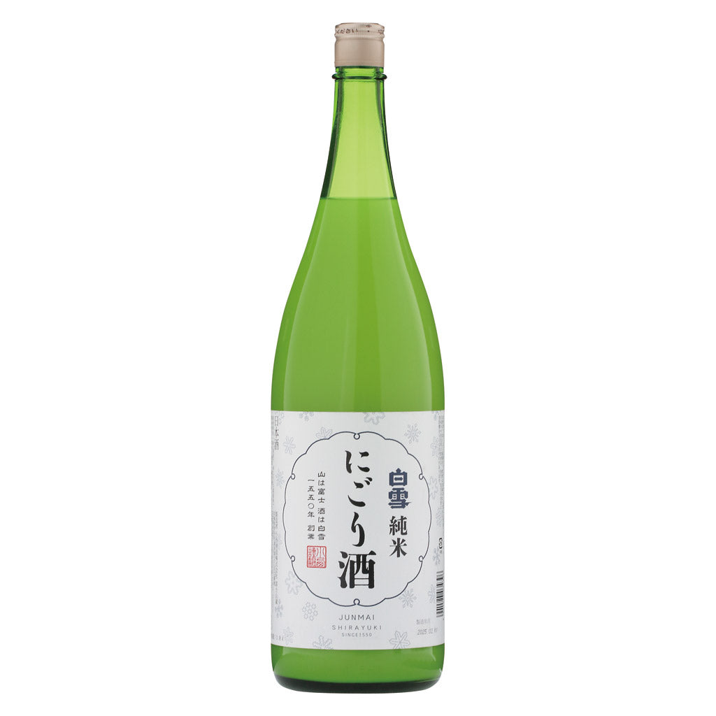 白雪 純米にごり しら雪 1800ml – 酒類ドットコム