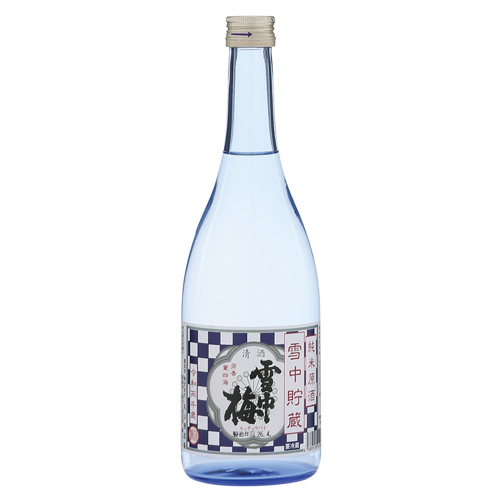 雪中梅 純米原酒 雪中貯蔵 720ml – 酒類ドットコム
