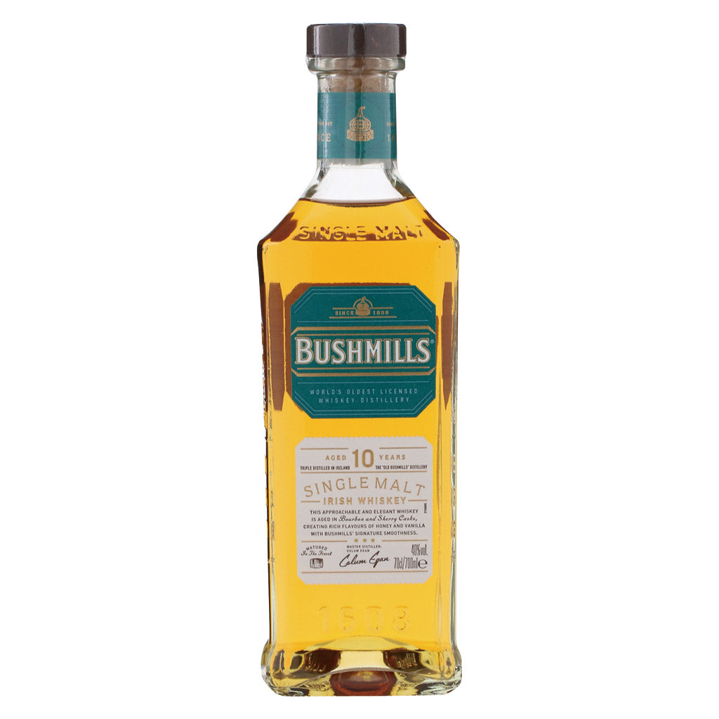 ブッシュミルズ10年 白ブッシュミルズ 旧ボトル レアボトル 2本セット BUSHMILLS ブッシュミルズ 50ml ミニボトル 2本セット 未開封