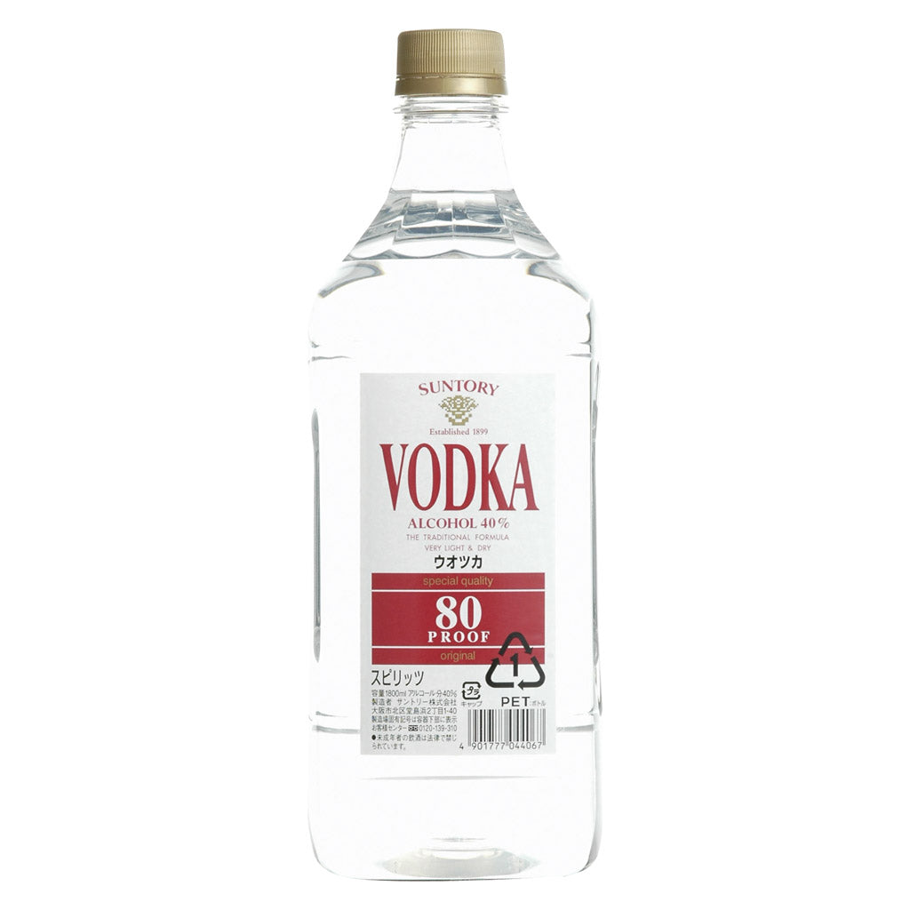 サントリー ウォッカ 80プルーフ キングサイズ【度数: 40%】 – 酒類