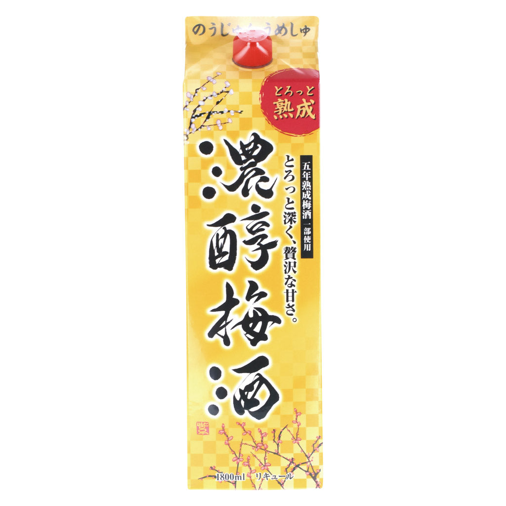 濃醇梅酒 1800mlパック – 酒類ドットコム