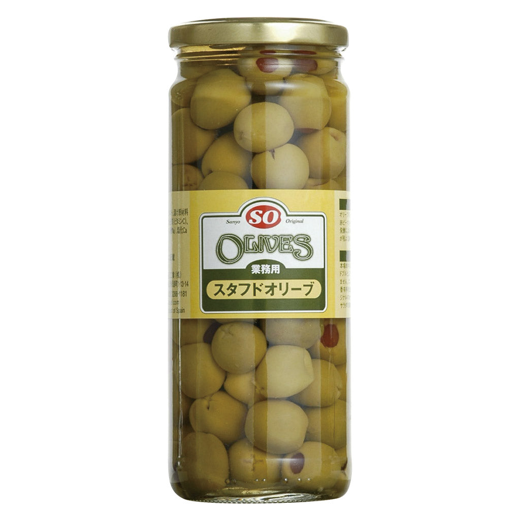 SO 業務用 スタフドオリーブ 430g – 酒類ドットコム