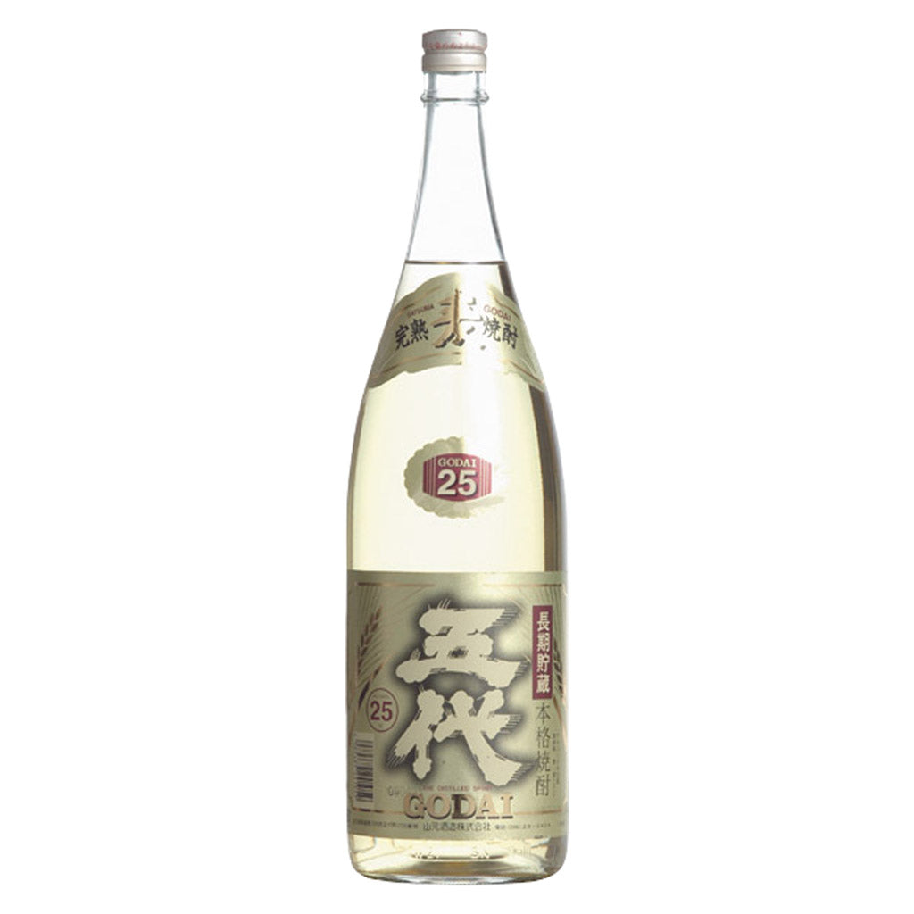 長期貯蔵麦焼酎 五代 1800ml – 酒類ドットコム