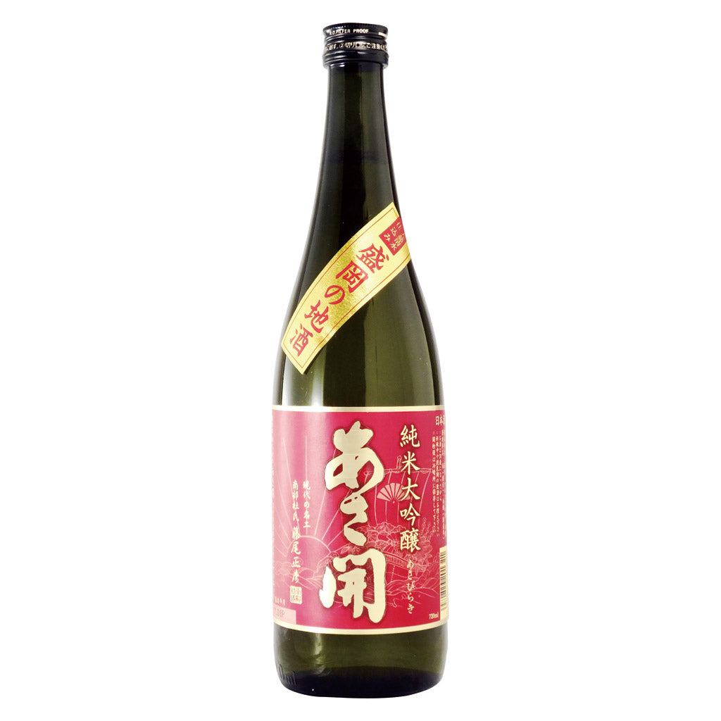 あさ開 純米大吟醸 720ml – 酒類ドットコム
