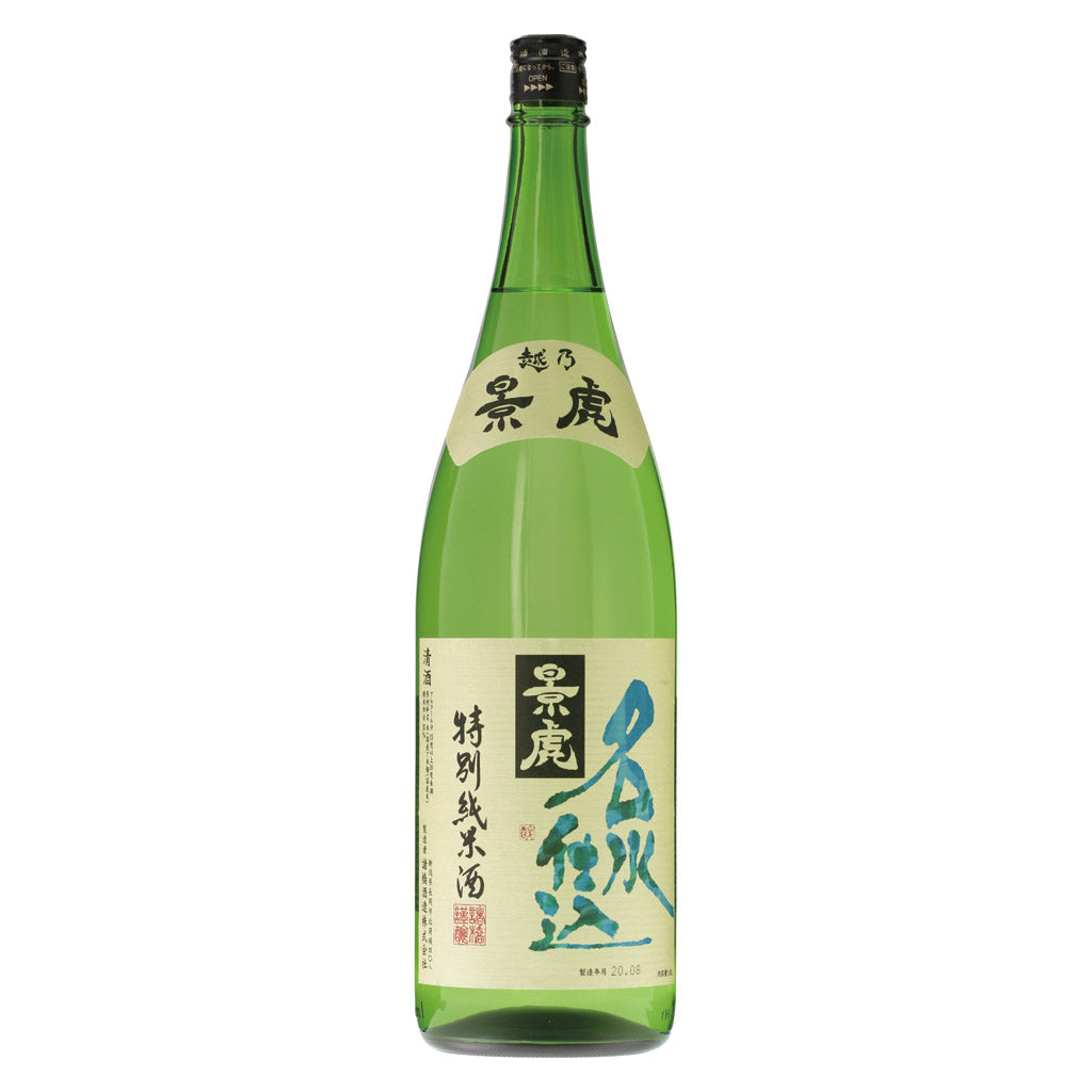 越乃景虎 名水仕込 特別純米酒 1800ml – 酒類ドットコム
