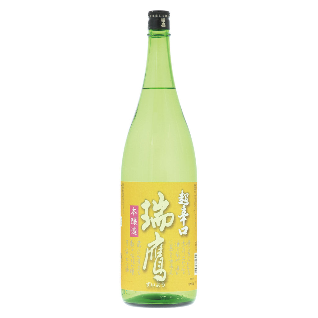 本醸造 瑞鷹 超辛口 1800ml – 酒類ドットコム