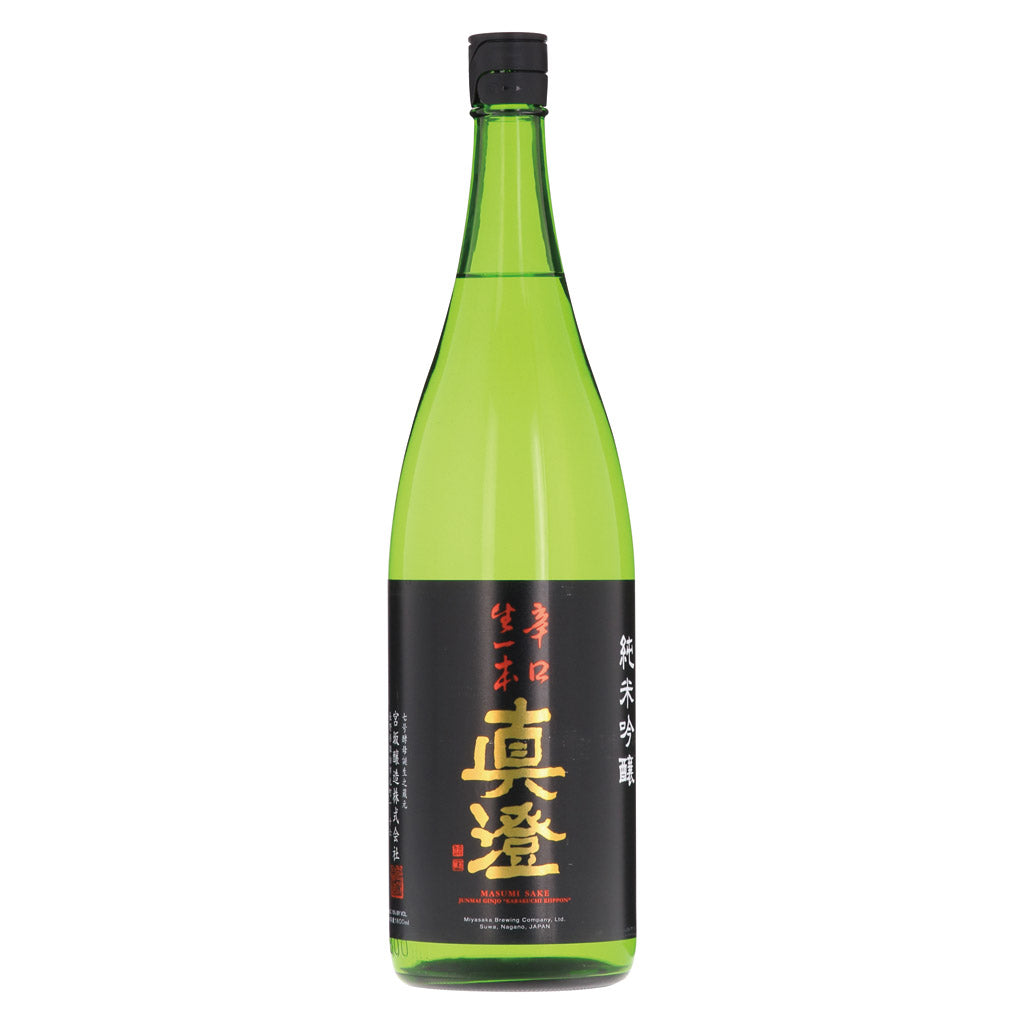 真澄 純米吟醸 辛口生一本 1800ml – 酒類ドットコム