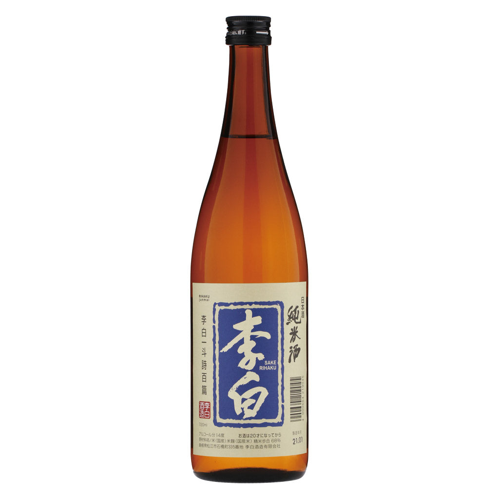 李白 純米酒 720ml – 酒類ドットコム