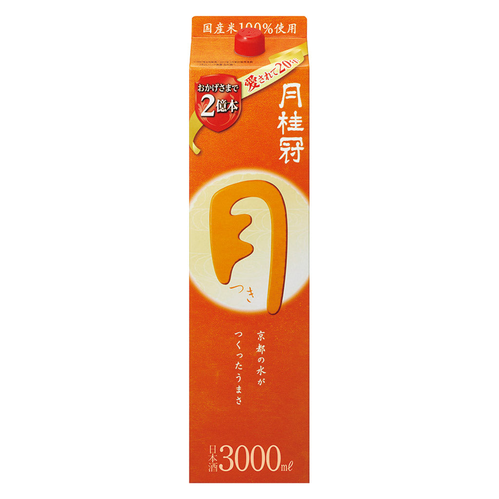 月桂冠 つき 3000mlパック – 酒類ドットコム