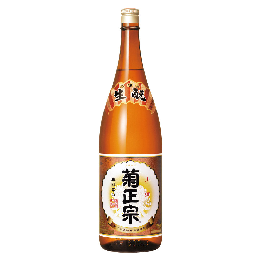 正宗 菊正宗 上撰 本醸造 生もと 1800ml – 酒類ドットコム