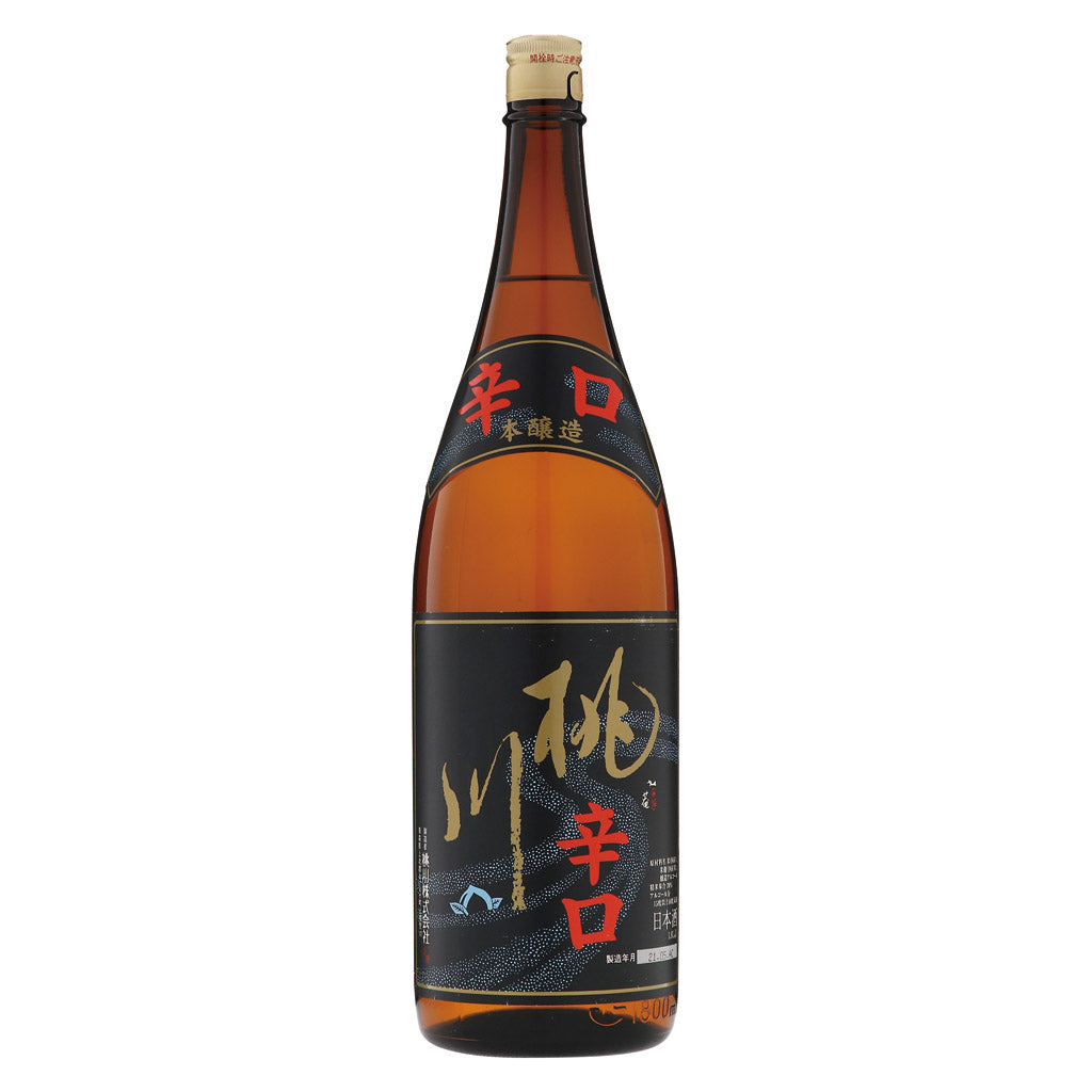 桃福宝　黒 桃川 辛口本醸造 1800ml – 酒類ドットコム