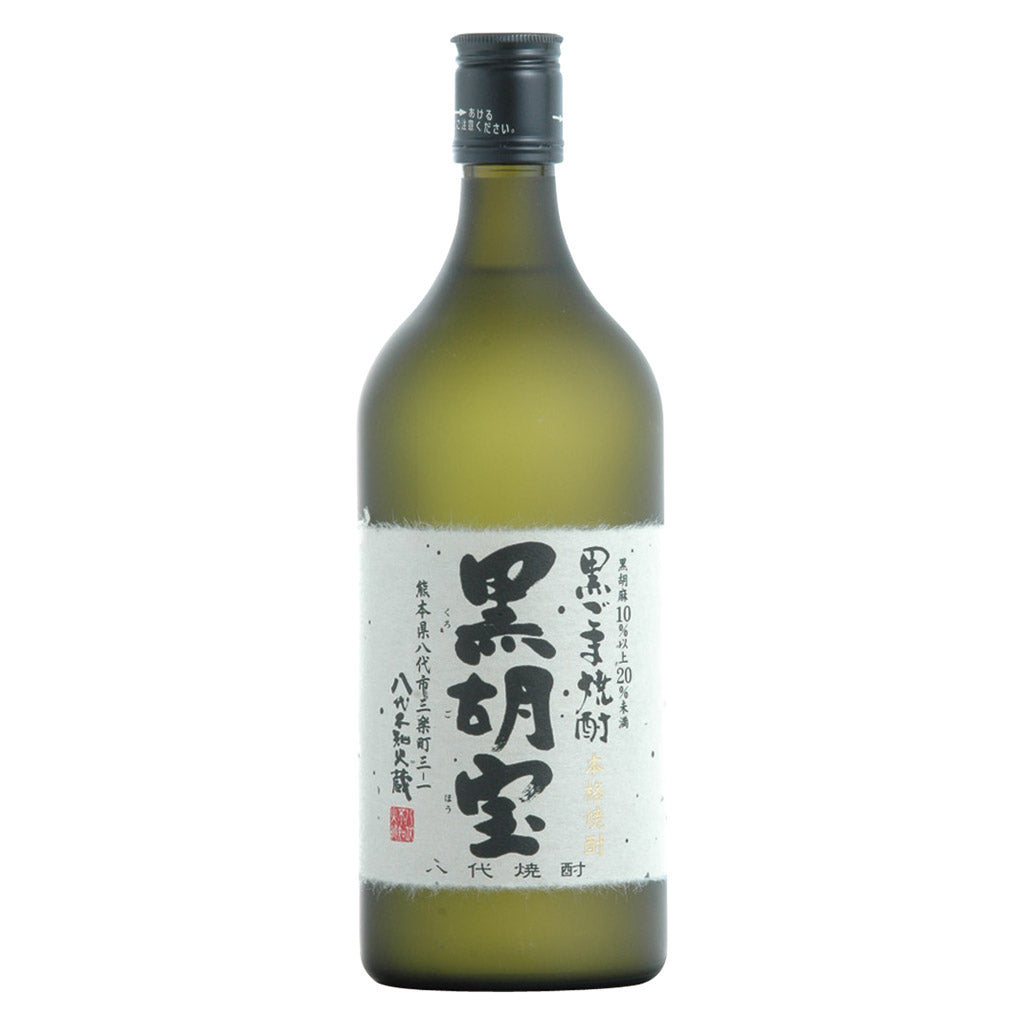 八代不知火蔵 黒ごま焼酎 黒胡宝 720ml – 酒類ドットコム