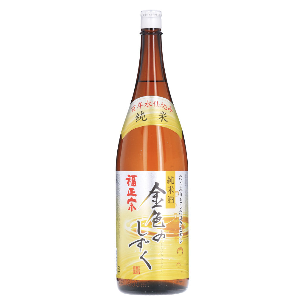 金色のしずく 純米酒 1800ml – 酒類ドットコム