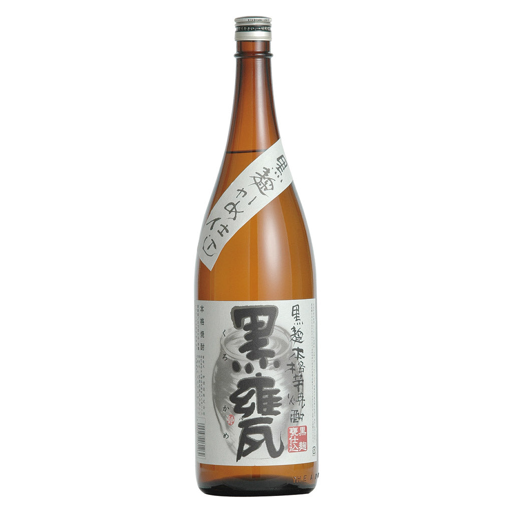 芋焼酎　さつま鶴亀　執印醸造株式会社　透明瓶　古酒　1800ml　ヴィンテージ 芋焼酎 さつま鶴亀 執印醸造株式会社 透明瓶 古酒 25度 1800ml