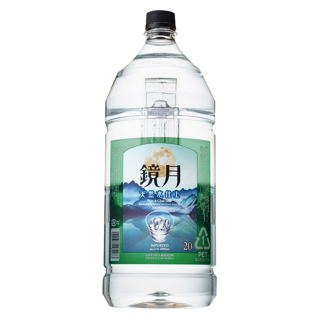 鏡月 20度 4Lペットボトル – 酒類ドットコム