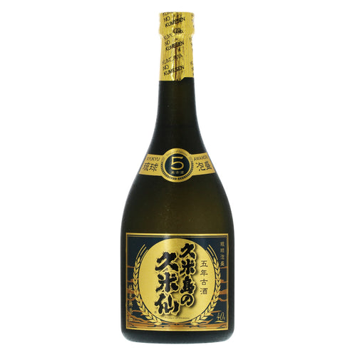 久米島の久米仙 ブラック 5年古酒(40度)