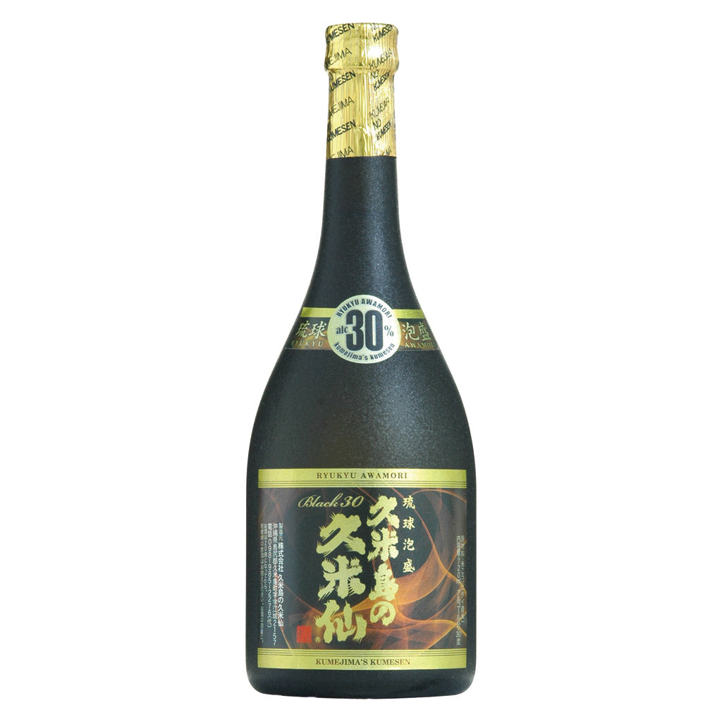 久米島の久米仙 ブラック(30度) – 酒類ドットコム