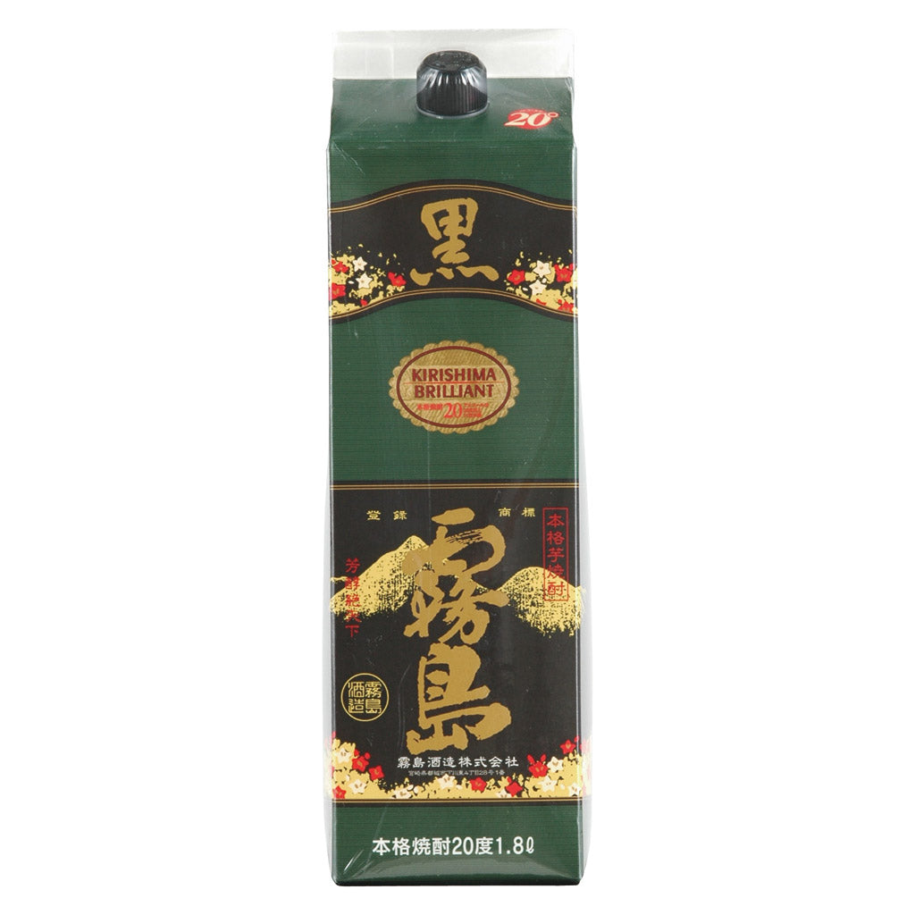 黒霧島 20度 1800mlパック – 酒類ドットコム
