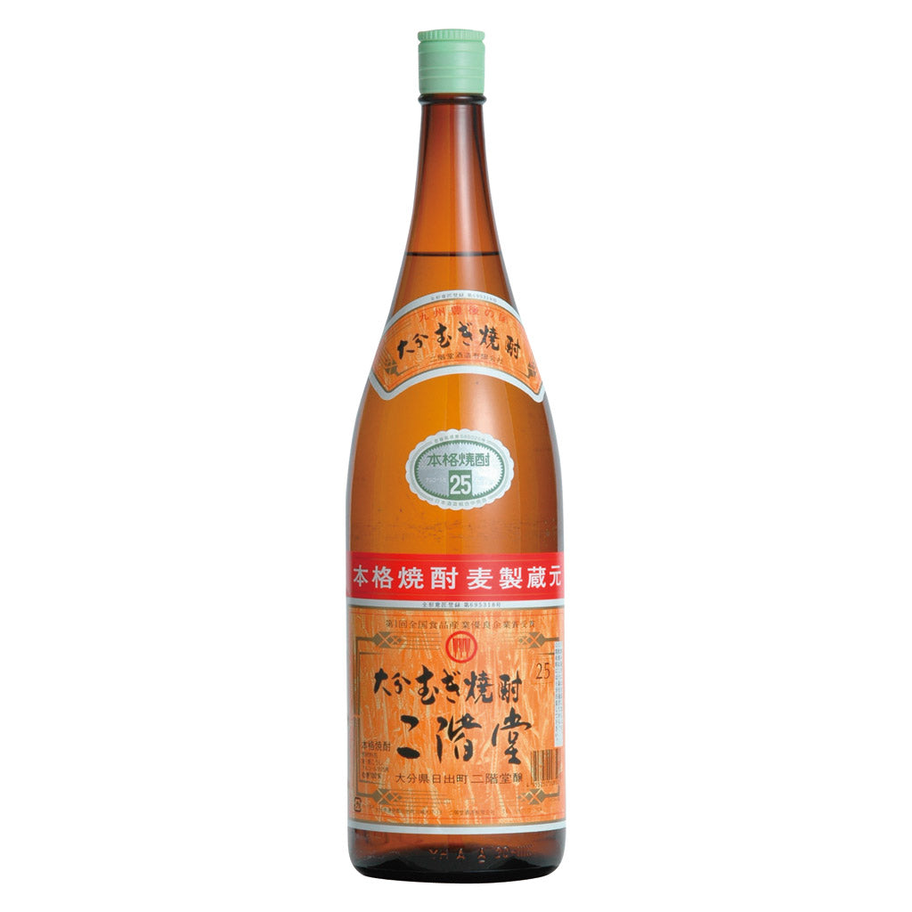 二階堂  25度 900ml 12本 1ケース 焼酎｜二階堂酒造 むぎ焼酎 二階堂 25度 瓶 900ml 12本 1ケース