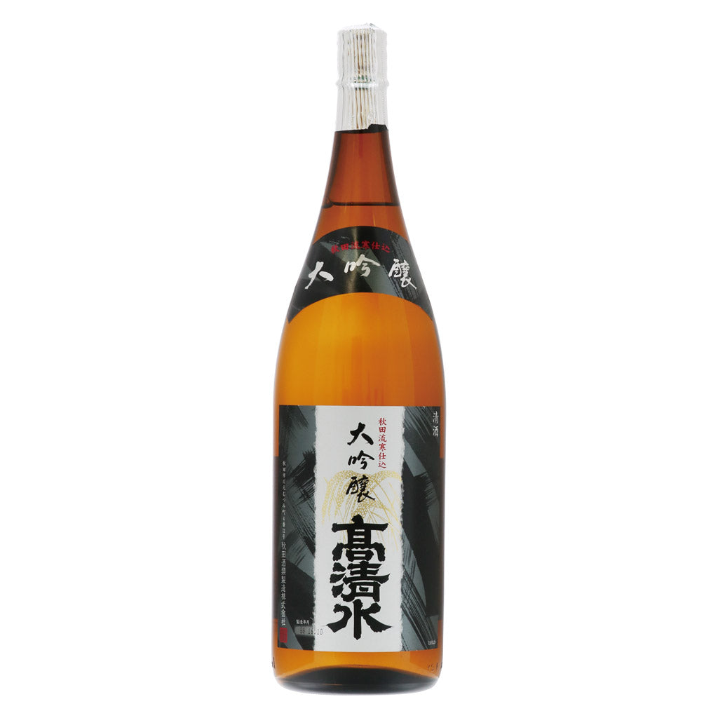 高清水 大吟醸 1800ml – 酒類ドットコム