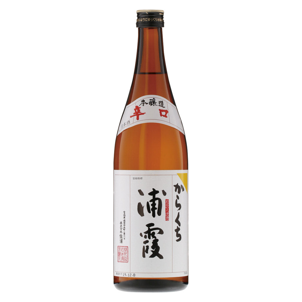 浦霞 本醸造 からくち 720ml – 酒類ドットコム