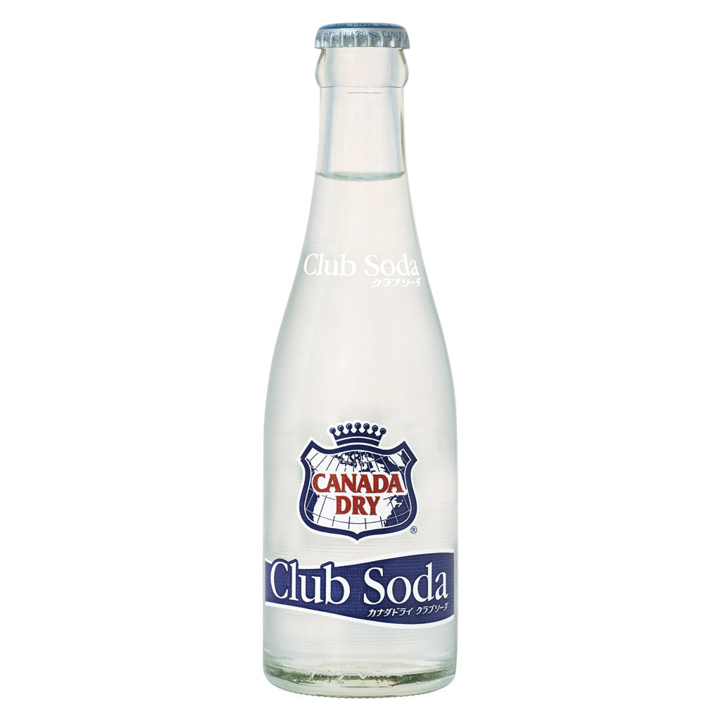カナダドライ クラブソーダ 瓶 207ml(24本入り) – 酒類ドットコム