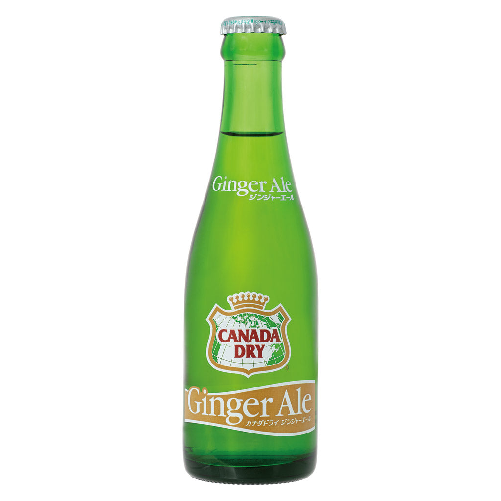 カナダドライ ジンジャーエール 瓶 207ml(24本) – 酒類ドットコム