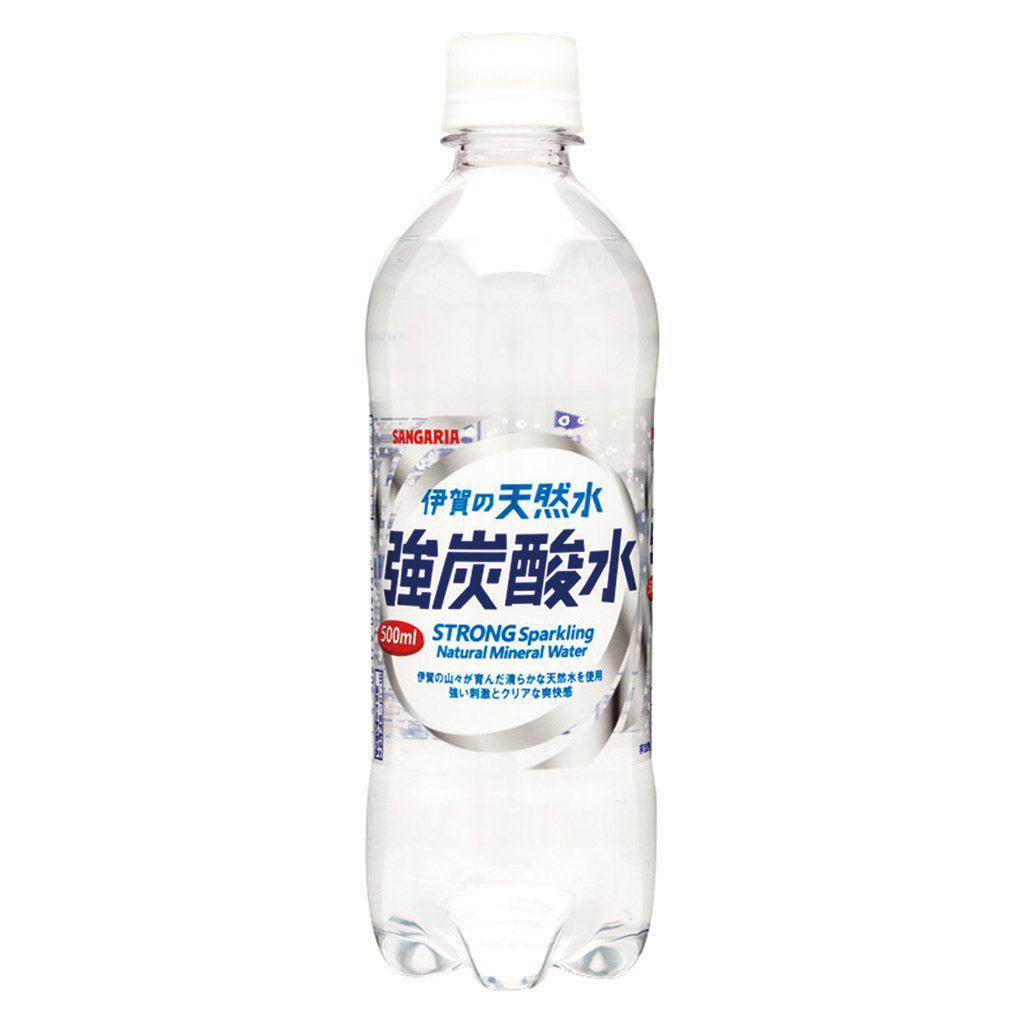 伊賀の天然水 強炭酸水 500ml(24本入り) – 酒類ドットコム