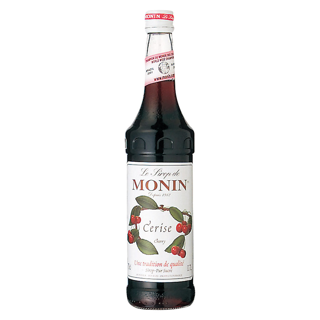 MONIN チェリーシロップ 700ml 12本入り モナン チェリー シロップ – 酒類ドットコム